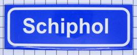 10 stuks koelkastmagneet Schiphol plaatsnaambord  P_NH19.0001