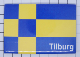 10 stuks koelkastmagneet vlag Tilburg N_NB2.007