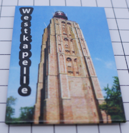 10 stuks koelkastmagneet Zeeland Westkapelle N_ZE7.902