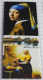 10 stuks Mega koelkastmagneet Johannes Vermeer MEGA_P_21.3001