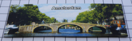 10 stuks koelkastmagneet brug Amsterdam panorama MAC:21.085