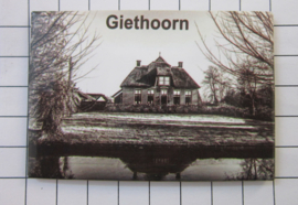 10 stuks koelkastmagneet I love Giethoorn N_OV2.008 niet verkrijgbaar
