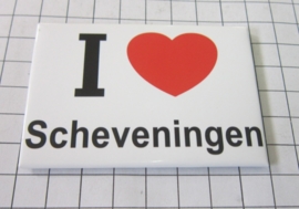 10 stuks koelkastmagneet I love Scheveningen N_ZH9.001