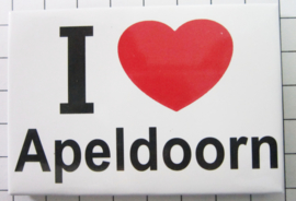 10 stuks koelkastmagneet I love Apeldoorn N_GE5.001