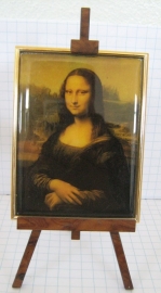 SCH010 schildersezel 22 cm hoog , Mona Lisa