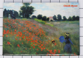 10 stuks koelkastmagneet Claude Monet 20.454