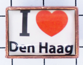  5 stuks pins (=1,49 per stuk) PIN_ZH3.150 Pin I love Den Haag