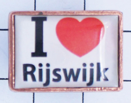  5 stuks pins (=1,49 per stuk) PIN_ZH11.001 pin I love Rijswijk