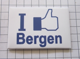 10 stuks koelkastmagneet I like Bergen N_NH6.002