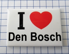 10 stuks koelkastmagneet I love Den Bosch N_NB3.001