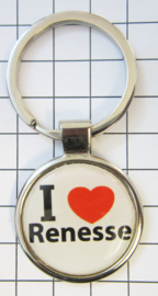 SLE_ZE5.001 Sleutelhanger I love Renesse