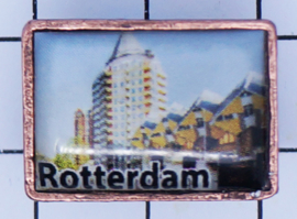  5 stuks pins (=1,49 per stuk) PIN_ZH1.008 Pin Rotterdam