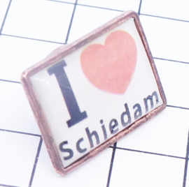  5 stuks pins (=1,49 per stuk) PIN_ZH8.001 pin I love Schiedam