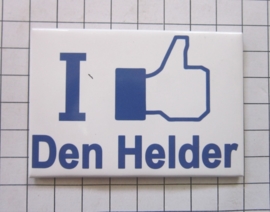 10 stuks koelkastmagneet I like Den Helder  N_NH8.002