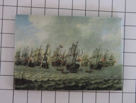 10 stuks koelkastmagneet Holland 20.524 V.O.C. vloot , schepen maritiem