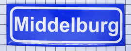 10 stuks koelkastmagneet plaatsnaambord Middelburg Zeeland P_ZE2.0001