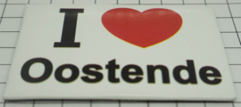 10 stuks koelkastmagneet I Love Oostende N_BO501