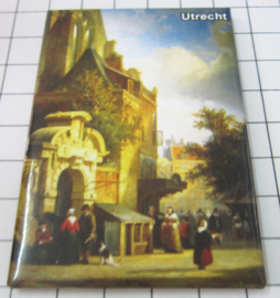 10 stuks koelkastmagneet  Utrecht door Cornelis Springer N_UT1.028