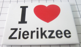 10 stuks koelkastmagneet I love Zierikzee Zeeland N_ZE6.001