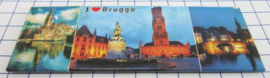 10 stuks koelkastmagneten Brugge P_BB1012