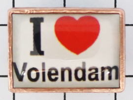 5 stuks pins (=1,49 per stuk) PIN_NH4.001 pin I love Volendam