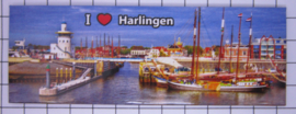 10 stuks koelkastmagneet Harlingen P_FR7.0002