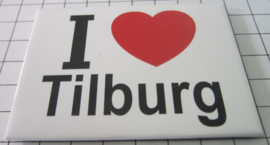 10 stuks koelkastmagneet I love Tilburg  N_NB2.001