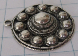 zeeuwse knoop plat met rand 3 cm doorsnede eenoog ZB045