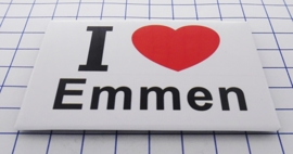 N DR1.001 I love Emmen koelkastmagneet 10 stuks