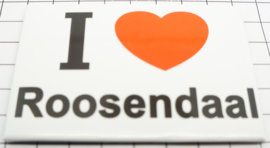 10 stuks koelkastmagneet I love Roosendaal   N_NB14.801