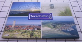 10 stuks koelkastmagneet  Terschelling N_FR10.003