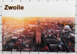 10 stuks koelkastmagneet  Zwolle N_OV3.009