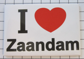 10 stuks koelkastmagneet  I love Zaandam N_NH9.502