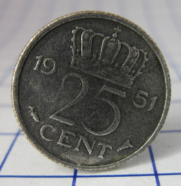 ring 25cent 1951