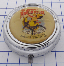 PIL 111 pillendoosje joyeux moulin rouge souvenir parijs