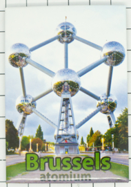 10 stuks koelkastmagneet Brussels Atomium N_BX053