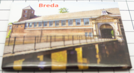 10 stuks koelkastmagneet  breda  N_NB4.013