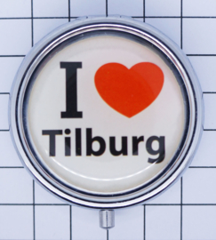 PIL_NB2.001 pillendoosje met spiegel   ik hou van Tilburg