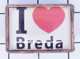 5 stuks pins (=1,49 per stuk) PIN_NB4.001 pin I love Breda