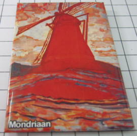 10 stuks koelkastmagneet  Mondriaan Holland 20.262