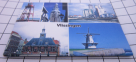 10 stuks koelkastmagneet Vlissingen Zeeland N_ZE5.504