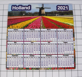 10 stuks Mega koelkastmagneet Holland kalender 2021 MEGA_V_CAL.002