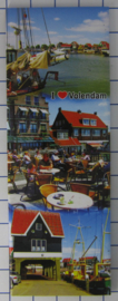 10 stuks koelkastmagneet Volendam  P_NH4.0016