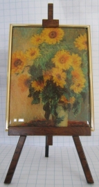 SCH031 zonnebloemen van Claude Monet