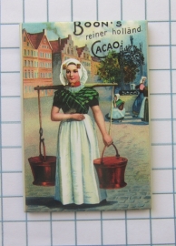 10 stuks koelkastmagneet Holland 20.530 affiche cacao