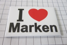 10 stuks koelkastmagneet I love marken N_NH1.007