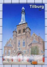 10 stuks koelkastmagneet Heikese kerk Tilburg N_NB2.010