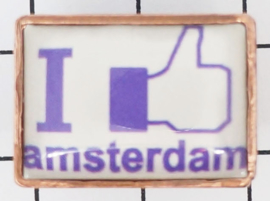  5 stuks pins (=1,49 per stuk) PIN 002 i like pin Amsterdam