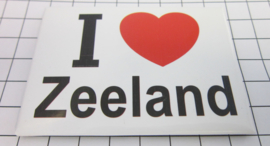 10 stuks koelkastmagneet I ♥ Zeeland N_ZE1.001