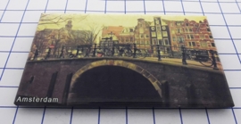 MAC:19.063 koelkastmagneet Amsterdam, pakje 10 stuks